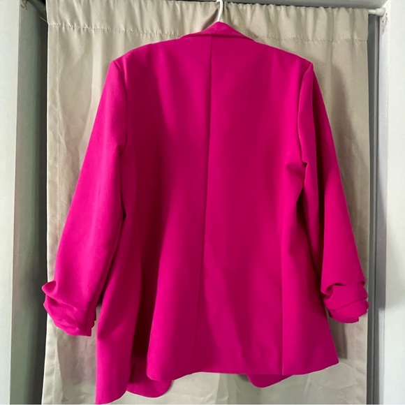 NWT Nine West Fuchsia Blazer - Picture 5 of 7